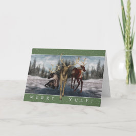 Festiva Feliz tarjeta de felicitación del macho del