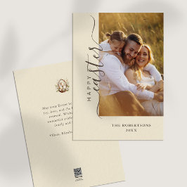 Festiva Feliz Tarjeta de felicitación Minimalista moderna