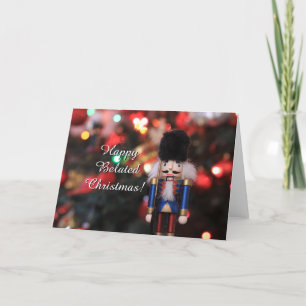 Festiva Feliz tarjeta de felicitación para los Navidades B