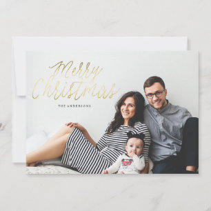 Festiva FELIZ tarjeta de felicitación para navidades de fo