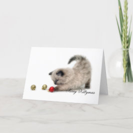 Festiva Feliz tarjeta de Kittymas
