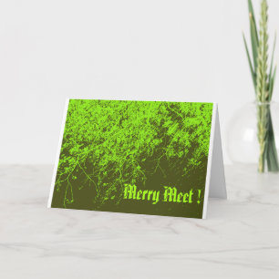 Festiva Feliz tarjeta de la reunión