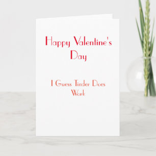 Festiva Feliz tarjeta de recordatorio de San Valentín