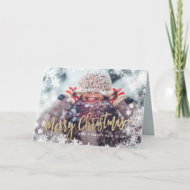 Festiva Feria navideña tarjeta navideña