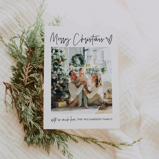 Festiva Festividad navideña moderna tarjeta de festividad  (Subido por el creador)