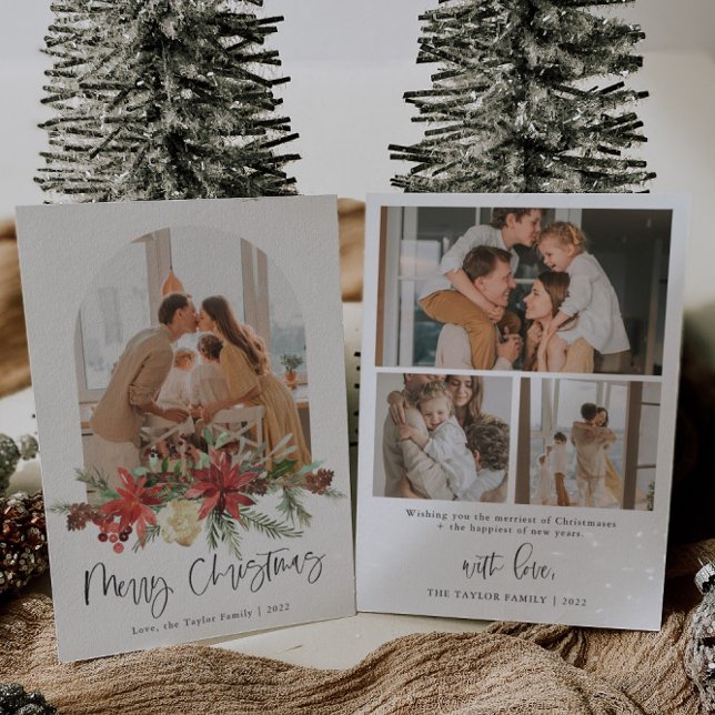 Festiva Festividad navideña moderna tarjeta de festividad  (Subido por el creador)