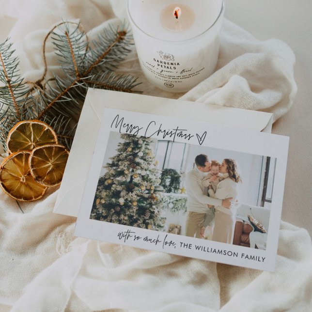 Festiva Festividad navideña moderna tarjeta de festividad  (Subido por el creador)