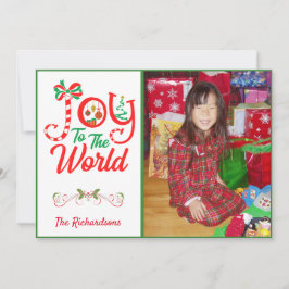 Festiva Festivo, ALEGRÍA para el Mundo | Tarjeta de Navida