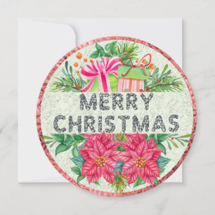 Festiva Floral y presenta la tarjeta de redondeo navideña 