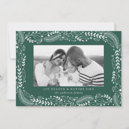 Festiva Follaje Festivo | Tarjeta de Foto de Vacaciones Ve