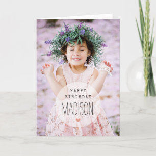 Festiva Foto de personalizado Tarjeta de cumpleaños