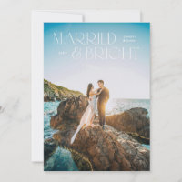 Foto de sangre completa casada y tarjeta fotográfi