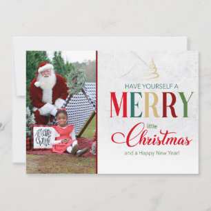 Festiva Foto de Tarjeta de Año Nuevo Feliz Festivo