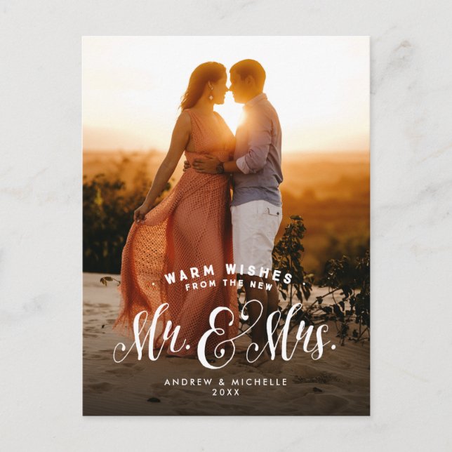 Festiva Foto postal de vacaciones recientes (Anverso)