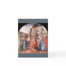 francesco-di-giorgio Nativity, tarjeta de texto en