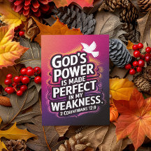 Fuerza en la tarjeta de afirmación de debilidad