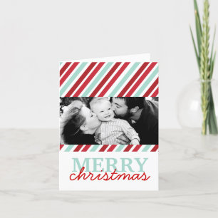 Festiva Fun Personalizable Navidades Foto Tarjeta de salud