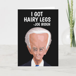 FESTIVA FUNNY JOE BIDEN TODA LA TARJETA DE REUNIÓN DE OCAS