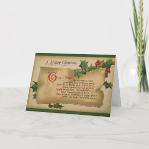 Festiva Gloria de Victoria a Dios Navidades Tarjeta de Sal