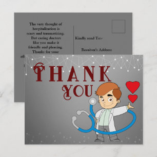 Festiva Gracias a la postal del médica