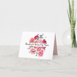 Festiva Gracias por ser mi mamá, tarjeta de agradecimiento