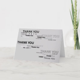 Festiva Gracias tarjeta