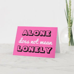 Festiva Graciosa tarjeta anti Día de San Valentín para ami