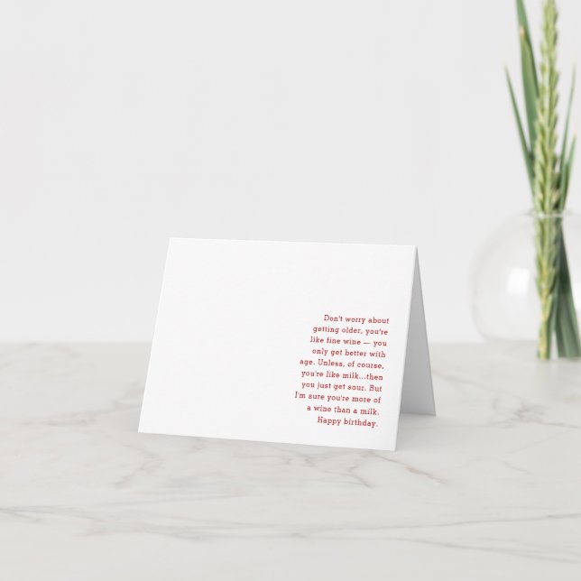 Festiva Graciosa tarjeta de cumpleaños (Anverso)