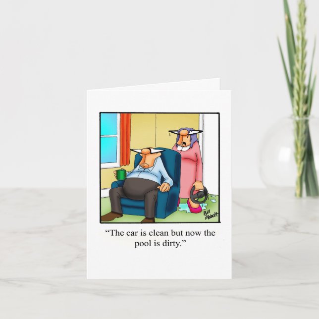 Festiva Graciosa tarjeta de cumpleaños feliz para él (Anverso)