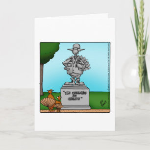 Festiva Graciosa tarjeta de felicitación de Acción de Grac