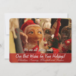 Festiva Graciosa tarjeta de felicitación estacional