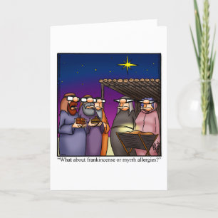 Festiva Graciosa tarjeta de felicitación navideña para Nav