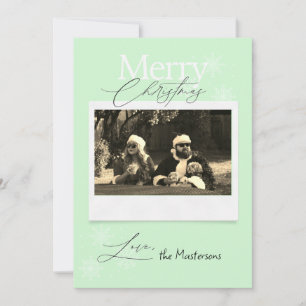 Festiva Graciosa tarjeta de felicitación para Navidades de