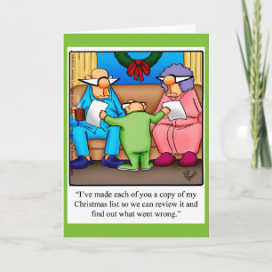 Festiva Graciosa tarjeta de felicitación para Navidades de