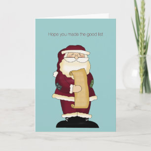 Festiva Graciosa tarjeta de felicitación para Navidades de
