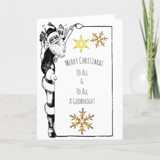 Festiva Graciosa tarjeta de Navidades anti-Donald Trump