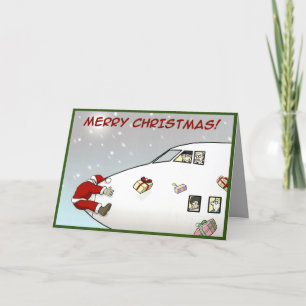 Festiva Graciosa tarjeta de Navidades - ¡Uy!