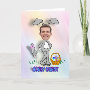Festiva Graciosa tarjeta de Pascua: conejo de pascua Add-A