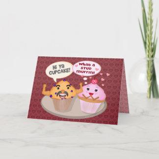 Festiva Graciosa tarjeta de saludo El día de San Valentín