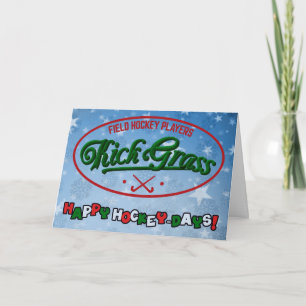 Festiva Graciosa tarjeta de vacaciones para Navidades de h