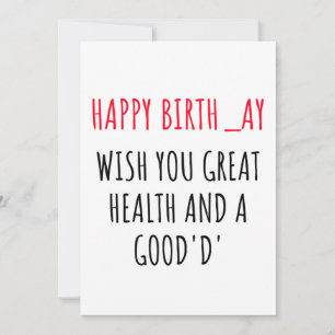 Festiva Graciosa y traviesa tarjeta de cumpleaños feliz pa