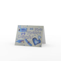 Graduación - libro de recuerdos 1 - tarjeta de las