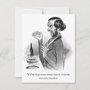 Festiva Gran cocina - Tarjeta de vacaciones plana