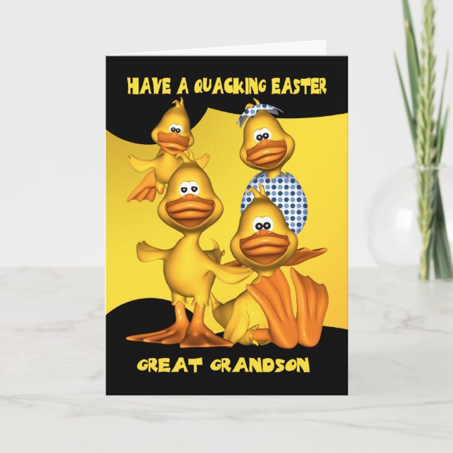 Festiva Grande - el nieto, tarjeta de pascua con la (Anverso)