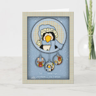 Festiva Grandson Y Sus Navidades De Fianza Tarjeta De Salu