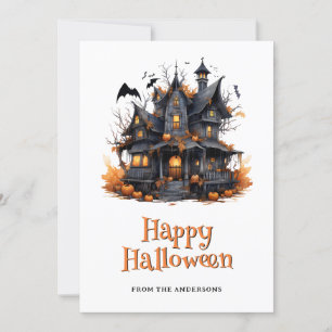 Festiva Halloween Country House ofrece la tarjeta fantasma