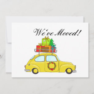 Festiva Hemos trasladado la tarjeta de Navidades de coches