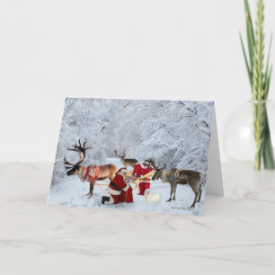 Festiva Hermes, la tarjeta de saludo de los Navidades malt