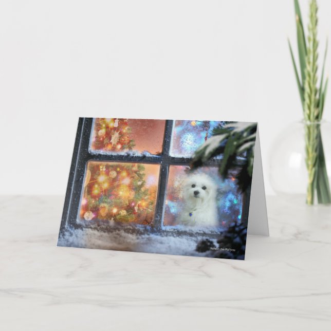 Festiva Hermes, la tarjeta de saludo de los Navidades malt (Anverso)