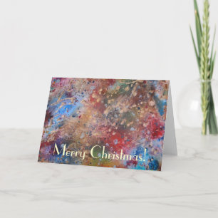 Festiva ¡Hermosa tarjeta de Navidades!